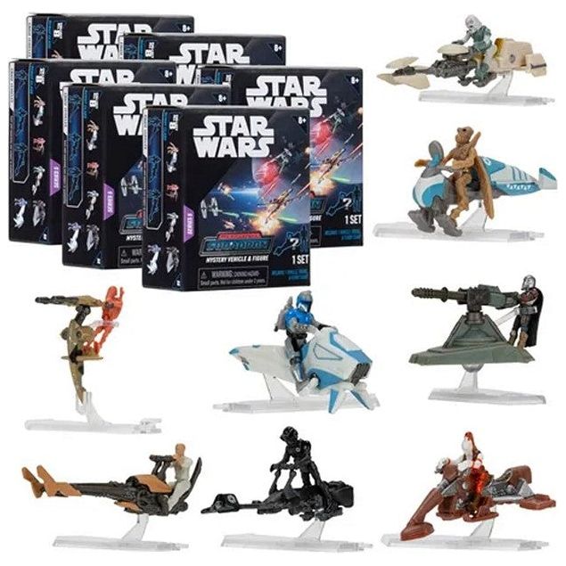 Star Wars Micro Galaxy Mystery Serie 5 – Display mit 12 Stück