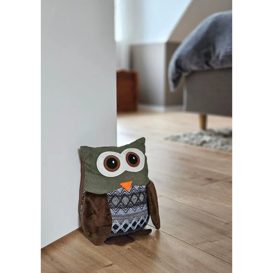 Türstopper Eule Türpuffer Türsack Fensterstopper Buchstütze Boden Türhalter Tier - Yabubest - Home & More
