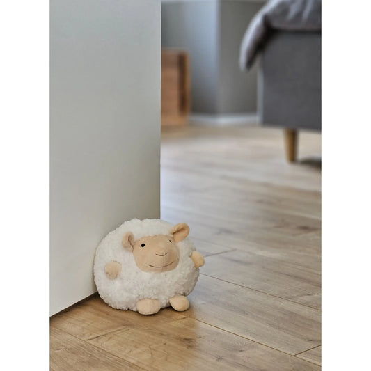 Türstopper Schaf Tiermotiv weiß 1 kg Türhalter Gewicht Türsack Fensterstopper - Yabubest - Home & More