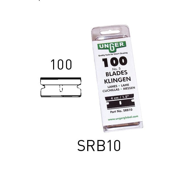 Glasschaberklingen 4 cm für sichere und effektive Schaber-mundizio
