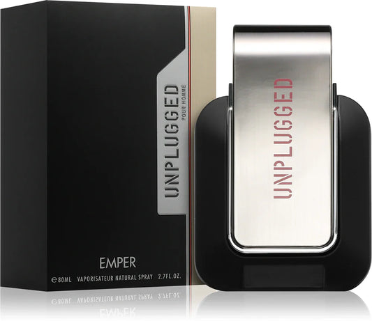 Emper Unplugged For Man Eau de Parfum 80 ml Herrenduft frisch holzig-BEAUTY PLATZ