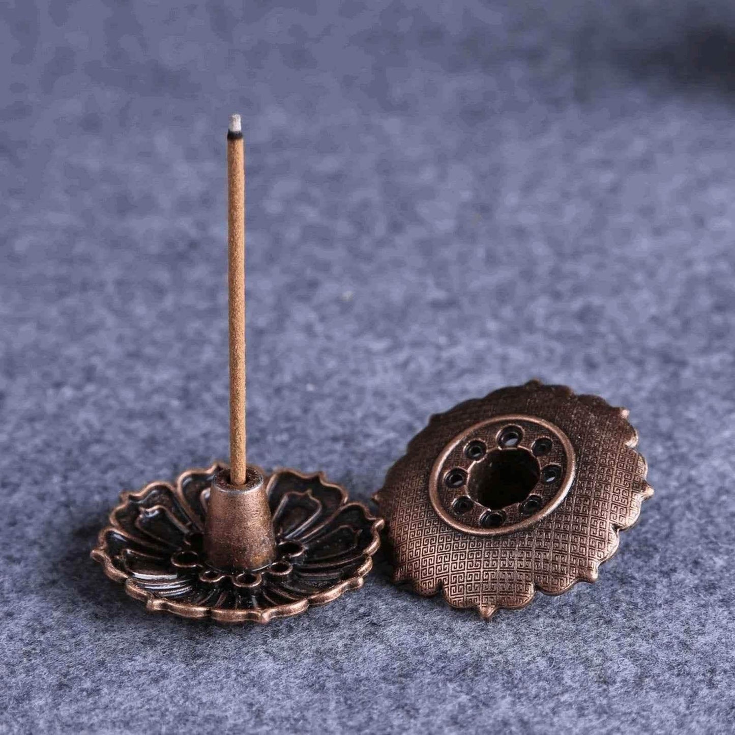 Handlicher Räucherstäbchenhalter für Aromatherapie und Meditation