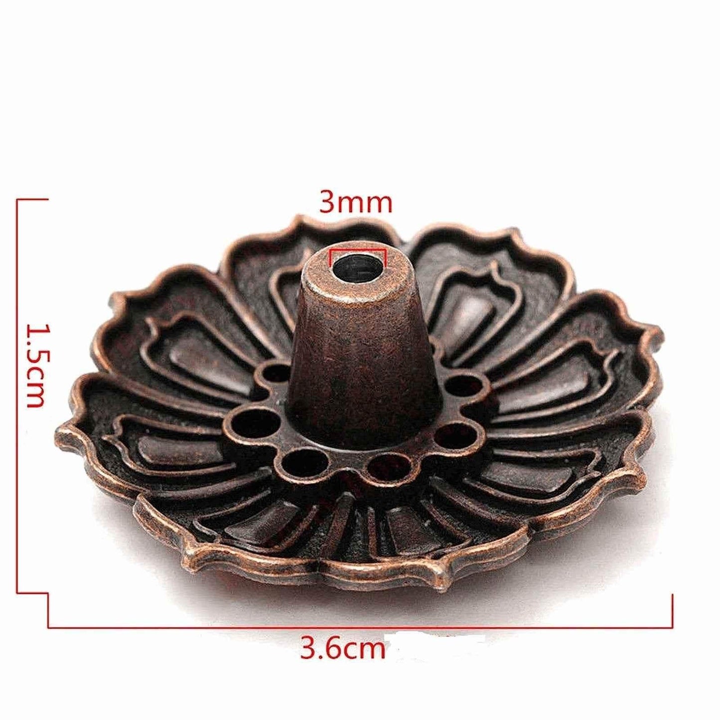 Handlicher Räucherstäbchenhalter für Aromatherapie und Meditation