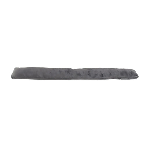 Zugluftstopper Windstopper Türwindstopper Zugluft Microfaser 90 cm Dunkelgrau-Miamonda